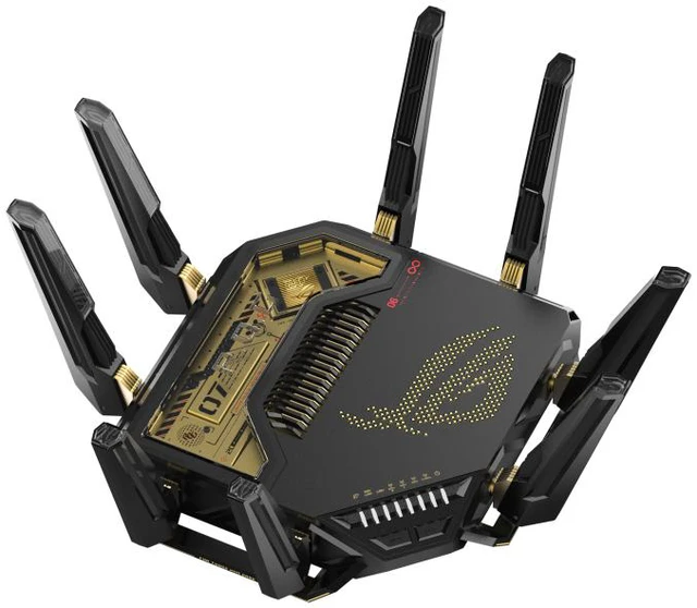 Alt view image 3 of 6 - ASUS ROG Rapture GT-BE98 Pro Edition 20 Wireless Gaming Router