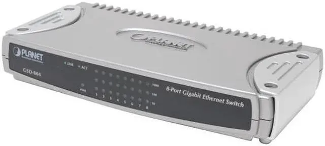 Main image of PLANET GSD-804 Gigabit Ethernet Switch - Plastic Case