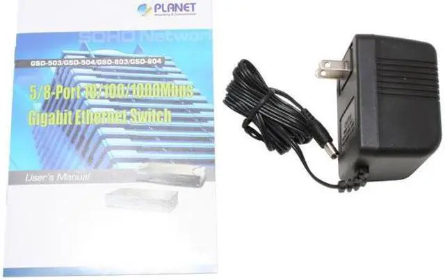 Alt view image 3 of 4 - PLANET GSD-804 Gigabit Ethernet Switch - Plastic Case