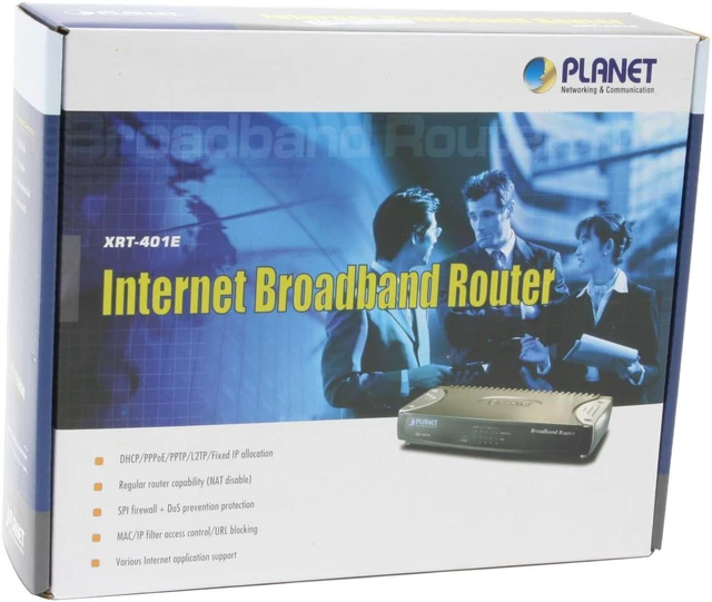 What Is Planet Router PLANET XRT-401E 10/100Mbps Internet Broadband Router - Newegg.com