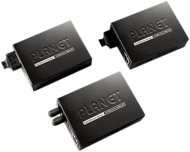 Main image of Planet FT-802 10/100BASE-TX to 100BASE-FX (SC, MM) Bridge Media Converter - 2 km