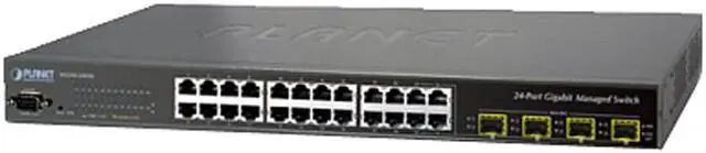 Main image of Planet WGSW-24040R L2+ 20-Port 10/100/1000T + 4-Port Gigabit TP/SFP Combo Managed Switch