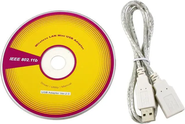 Alt view image 2 of 3 - JAHT WN-1011U Wireless Adapter IEEE 802.11b USB 1.1 Up to 11Mbps Wireless Data Rates
