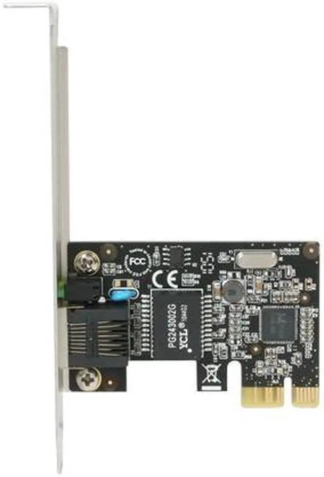 Alt view image 3 of 5 - SYBA SD-PEX24009 Network Card with Realtek RTL8111 Chipset 10/100/1000Mbps PCI-Express 1 x RJ45