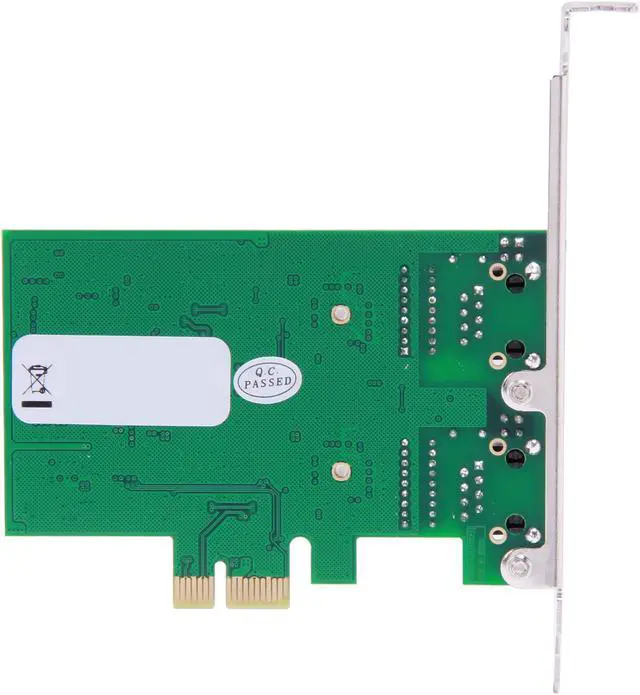 Alt view image 3 of 5 - SYBA SD-PEX24033 Dual LAN Ports Gigabit Ethernet Card, Realtek Chipset 10/100/1000Mbps PCI-Express x1 2 x RJ45