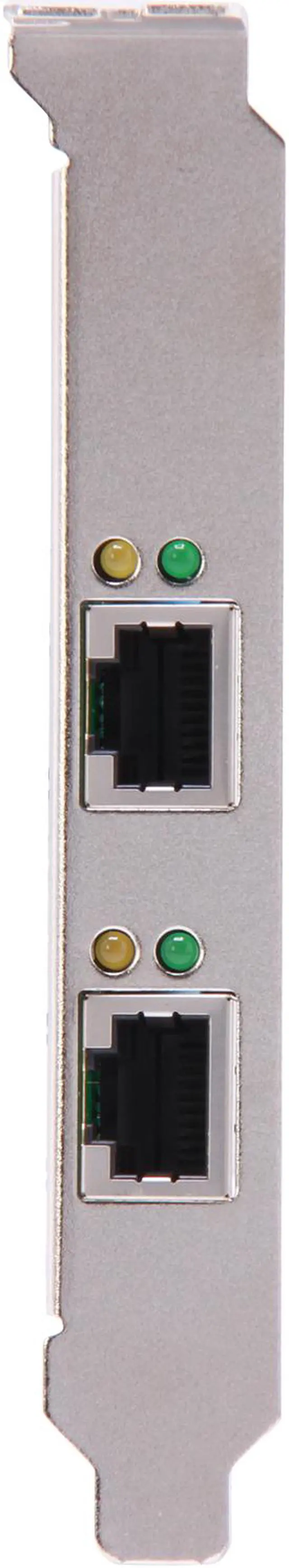 Alt view image 4 of 5 - SYBA SD-PEX24033 Dual LAN Ports Gigabit Ethernet Card, Realtek Chipset 10/100/1000Mbps PCI-Express x1 2 x RJ45