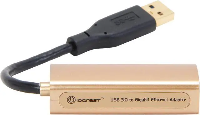 Alt view image 2 of 4 - SYBA SI-ADA24037 Gigabit Ethernet USB 3.0 Adapter,Realtek Chipset, GOLD 10/100/1000Mbps USB 3.0 1 x RJ45