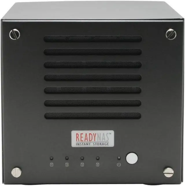 Alt view image 2 of 4 - Infrant ReadyNAS RN600-1600 1.6TB Network Attached Storage 10/100/1000 M RJ-45, USB 2.0 32-bit RISC Network Storage Processor
