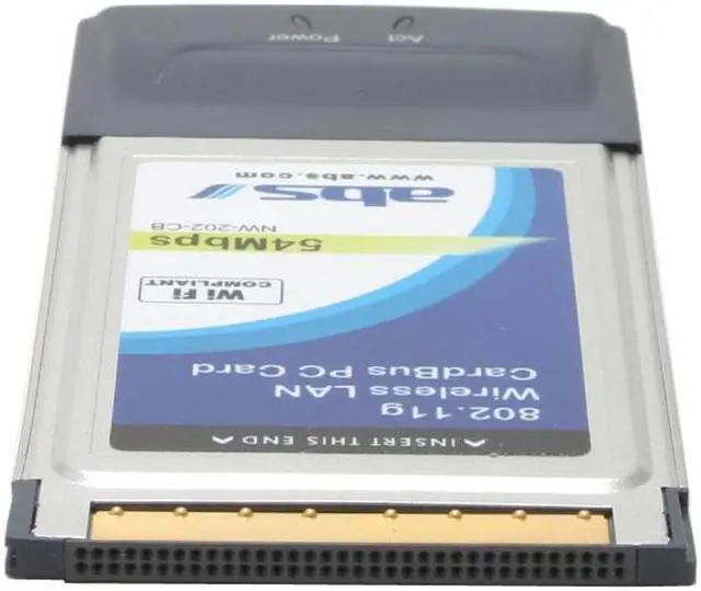 Alt view image 2 of 4 - ABS NW-202-CB Wireless G PCMCIA Adapter