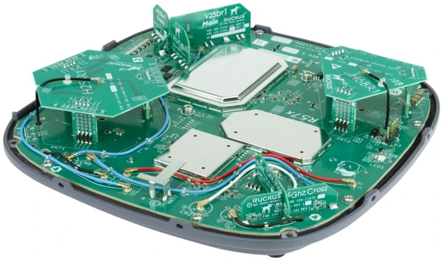 Alt view image 4 of 4 - RUCKUS R575 Indoor Wi-Fi 7 Tri-band concurrent Wireless Access Point, No DC power jack | 901-R575-US00