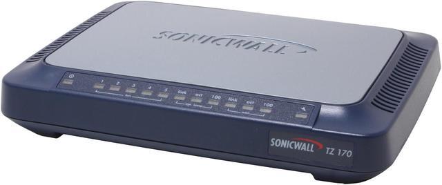 大型セールや時期 SonicWall Newegg.com - Firewall Wired VPN 170 TZ ルーター・ネットワーク機器
