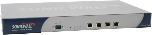 Main image of SonicWALL 01-SSC-5952 SSL-VPN 2000 Gateway