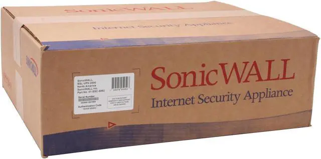 Alt view image 5 of 5 - SonicWALL 01-SSC-5952 SSL-VPN 2000 Gateway