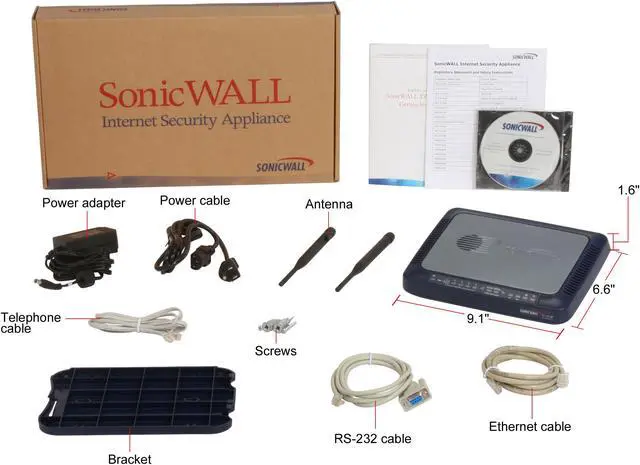 Alt view image 6 of 6 - SonicWall 01-SSC-5740 TZ 170 SP Wireless