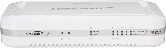 Alt view image 2 of 5 - SONICWALL 01-SSC-4892 TZ 205 Wireless-N Hardware w/  1-year of the Comprehensive Gateway Security Suite 500 Mbps Stateful Throughput