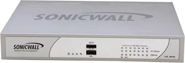 Alt view image 2 of 6 - SONICWALL 01-SSC-4976 TZ 215 Network Security Appliance (Hardware Only)