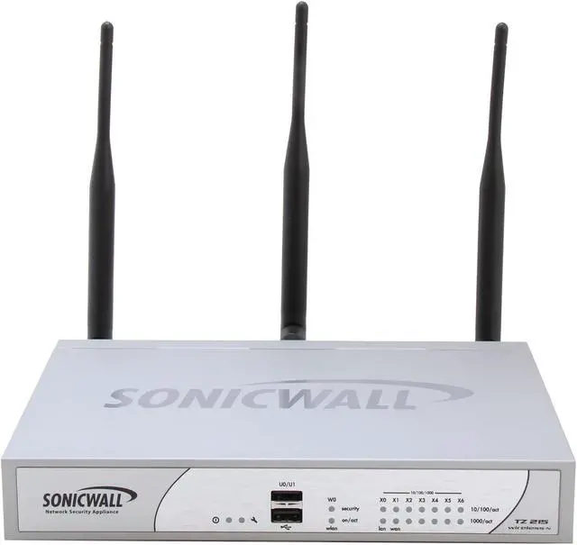 Alt view image 2 of 6 - SONICWALL 01-SSC-4977 TZ 215  Wireless-N Network Security Appliance (Hardware Only)