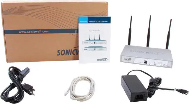 Alt view image 6 of 6 - SONICWALL 01-SSC-4977 TZ 215  Wireless-N Network Security Appliance (Hardware Only)