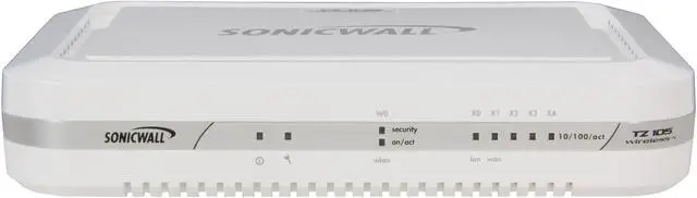 Alt view image 2 of 6 - SONICWALL 01-SSC-6944 TZ 105 Wireless-N Security Appliance (Hardware Only)