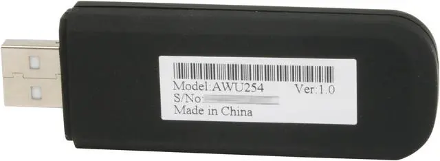 Alt view image 3 of 5 - AZiO AWU254 802.11g 54Mbps Wireless Pen Adapter IEEE 802.11b/g USB 2.0 Up to 54Mbps Wireless Data Rates