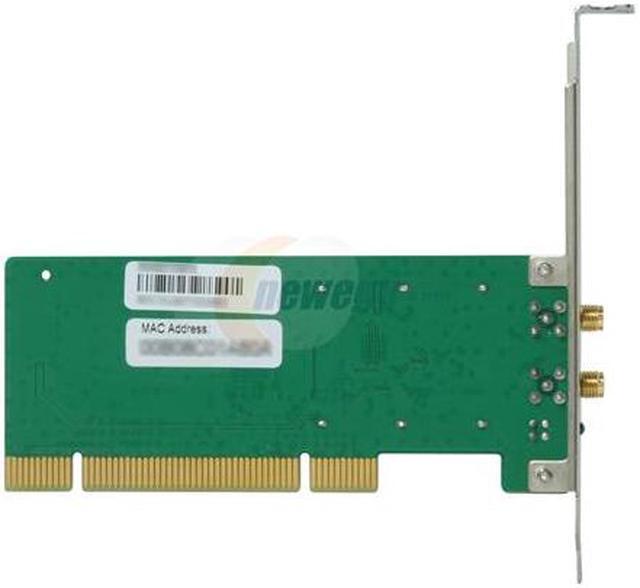 Alt view image 4 of 5 - AZiO AWD102N Wireless Adapter IEEE 802.11b/g, IEEE 802.11n Draft 2.0 PCI Up to 300Mbps Wireless Data Rates
