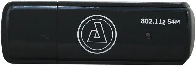 Alt view image 2 of 5 - AZiO AWU354 Wireless Adapter IEEE 802.11b/g USB 2.0 Up to 54Mbps Wireless Data Rates