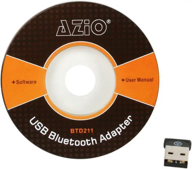 Alt view image 5 of 6 - AZiO BTD211 Micro Bluetooth Adapter
