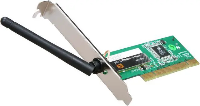 Main image of AZiO AWD154B Wireless Adapter IEEE 802.11b/g PCI Up to 54Mbps Wireless Data Rates