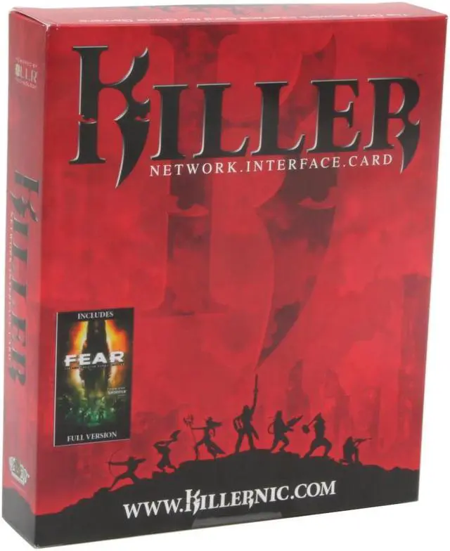 Alt view image 5 of 5 - Killer NIC M1 Gaming Network Card – 10/100/1000Mbps PCI Network Adapter -- Less Game Lag, Smoother Gameplay