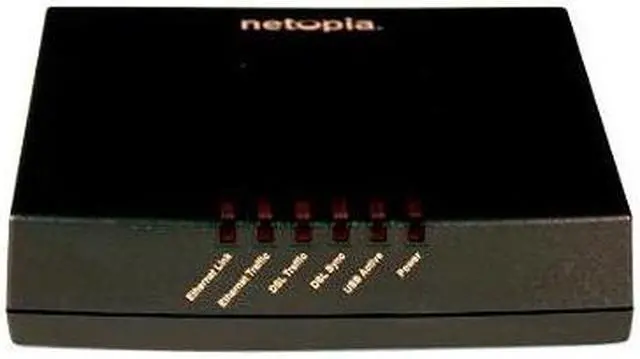Main image of netopia 3300 Series 3341 High-Performance DSL Gateways ADSL, RJ-11 ANSI T1.413 Issue 2 ITU 992.1 (G.dmt) Annex A, B, 992.2 (G.lite)