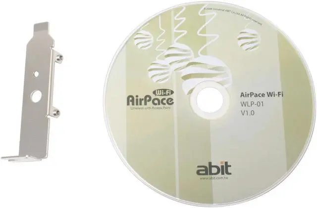 Alt view image 6 of 7 - ABIT AirPace Wi-Fi Wireless Adapter IEEE 802.11b/g, Wi-Fi compliant PCI Express Up to 54Mbps Wireless Data Rates