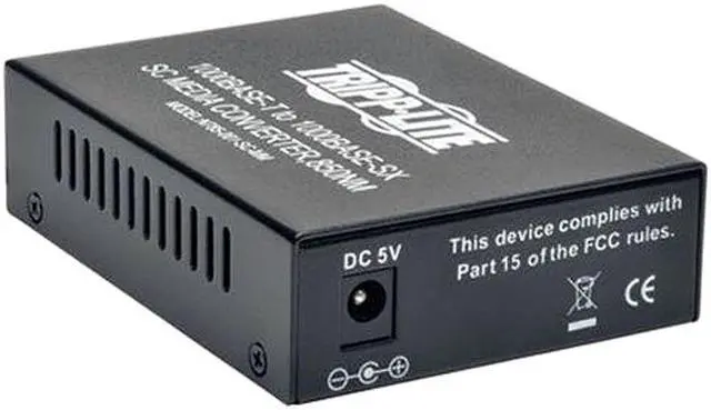 Main image of Tripp Lite SC Multimode Media Converter, 10/100/1000, 550M, 850nm (N785-001-SC-MM)