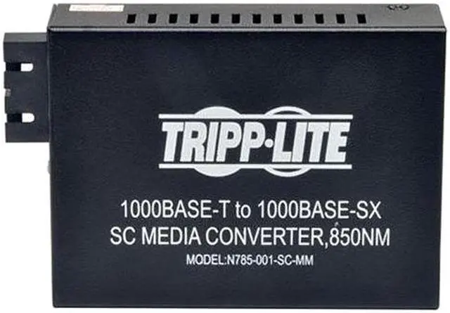 Alt view image 2 of 3 - Tripp Lite SC Multimode Media Converter, 10/100/1000, 550M, 850nm (N785-001-SC-MM)