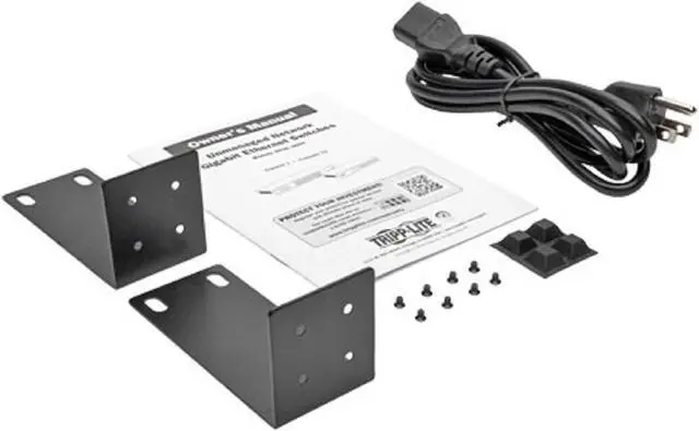 Alt view image 3 of 3 - Tripp Lite 16-Port Rack-Mount/Desktop Gigabit Ethernet Unmanaged Switch, 10/100/1000 Mbps, Metal Housing, 1URM (NG16)