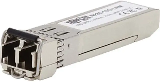 Main image of Tripp Lite N286-10G-LRM Cisco-Compatible SFP-10G-LRM SFP+ Transceiver - 10GBase-LRM, DDM, Multimode LC, 1310 nm, 220m 10 Gbps LC