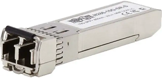 Main image of Tripp Lite N286-10G-SR-S Cisco-Compatible SFP-10G-SR-S SFP+ Transceiver - 10GBase-SR, DDM, Multimode LC, 850 nm, 300m 10 Gbps LC