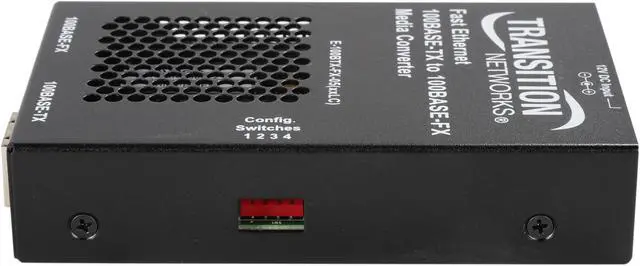 Alt view image 3 of 6 - TRANSITION E-100BTX-FX-05(LC)NA 100BASE-TX to 100BASE-FX MMF LC Media Converters 10/100 Mbps 1 x RJ-45 1 x LC