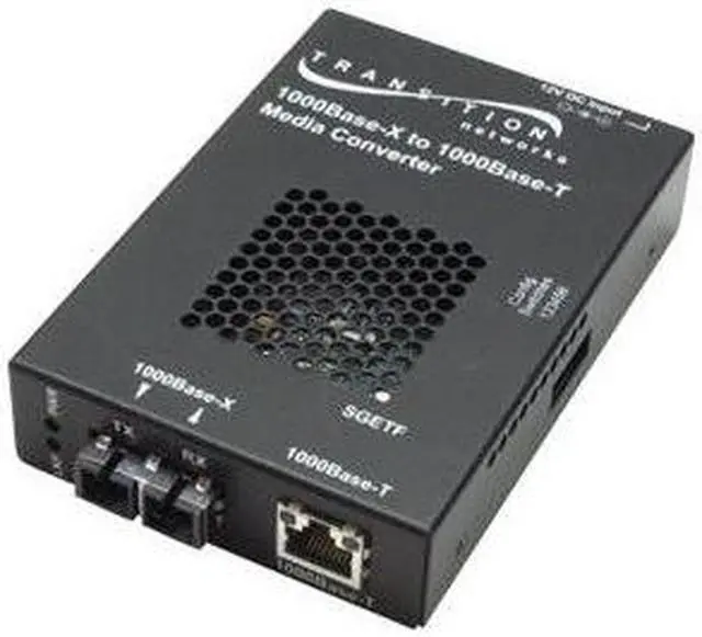 Main image of Transition Networks SGETF1014-110 Gigabit Ethernet Media Converter