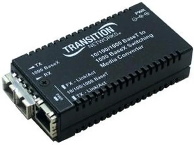 Main image of Transition Networks M/GE-PSW-SX-01 Gigabit Ethernet Media Converter