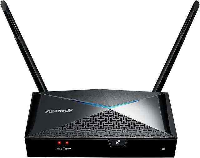 Alt view image 2 of 9 - ASRock IoT HUB + AC1300 Router / Repeater / AP / Bridge Single APP to Cross Control Multiple X10, Philips HUE and IR Appliances. Home Automation, Zigbee, Infrared (X10)