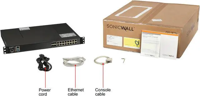 Alt view image 5 of 5 - SONICWALL NSA 2650 High Availability - Security Appliance (01-SSC-2007)