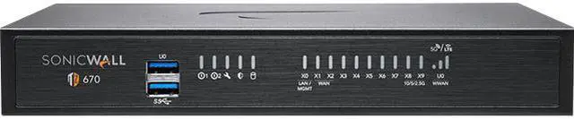 Main image of SONICWALL TZ 670 TZ 670 TZ670 Firewall