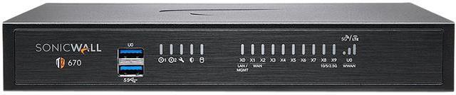 Main image of SonicWall TZ670 High Availability appliance | 02-SSC-5654