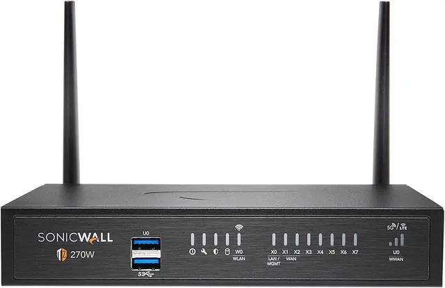 Main image of SonicWall TZ270W Firewall (Gen 7) w/ Total Secure (1-Year Advanced Protection Security Suite) | 02-SSC-6850