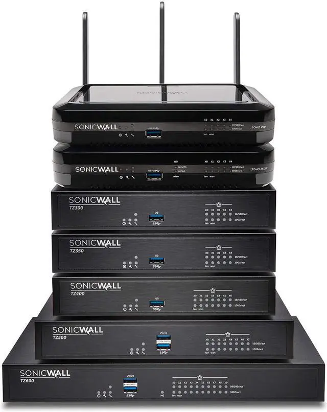 Alt view image 2 of 2 - SonicWall TZ570 Network Security Appliance and 1YR TotalSecure Essential Edition (02-SSC-5649)