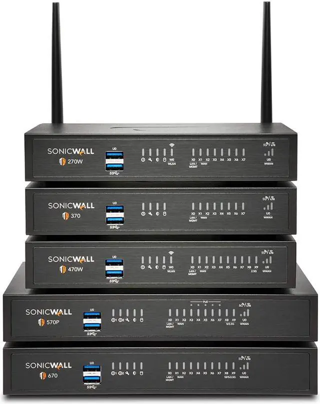 Alt view image 8 of 8 - SonicWall TZ470 Network Security Appliance (02-SSC-2829)