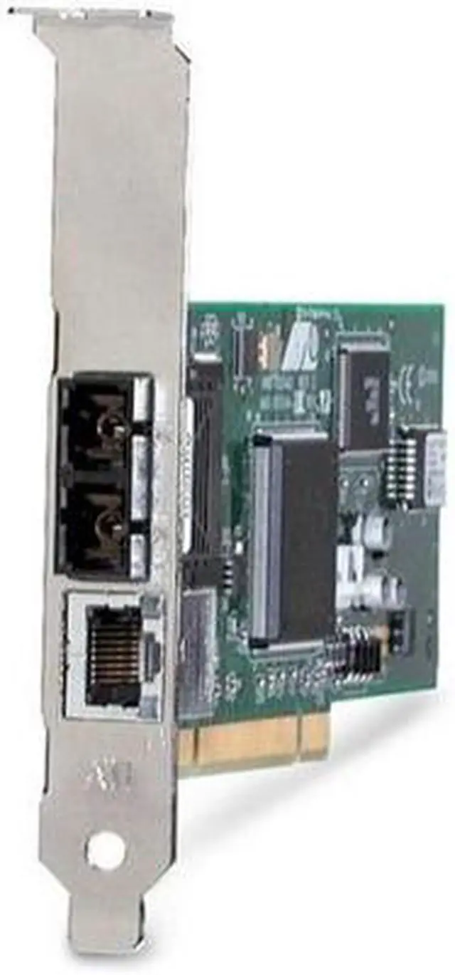 Main image of Allied Telesis AT-2701FTX/SC-901 Fiber Interface Card 10/100Mbps PCI 1 x RJ-45 10/100Base-TX  1 x SC 100Base-FX