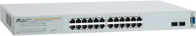 Main image of Allied Telesis  AT-GS950/16-10  10/100/1000Mbps + 1000Mbps  Ethernet Switch 24 x RJ45 + 2 x SFP