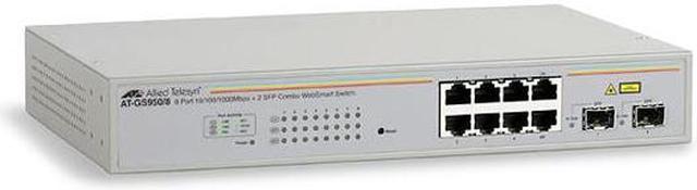 Allied Telesis AT-GS950/8-10 10/100/1000Mbps + 1000Mbps Ethernet