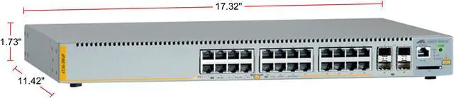 Alt view image 2 of 2 - Allied Telesis AT-X230-28GP Ethernet Switch